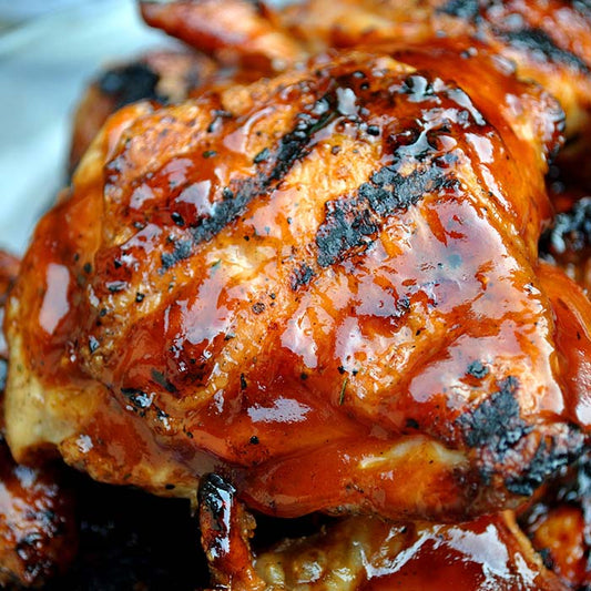 BBQ Grilled Chicken Thighs