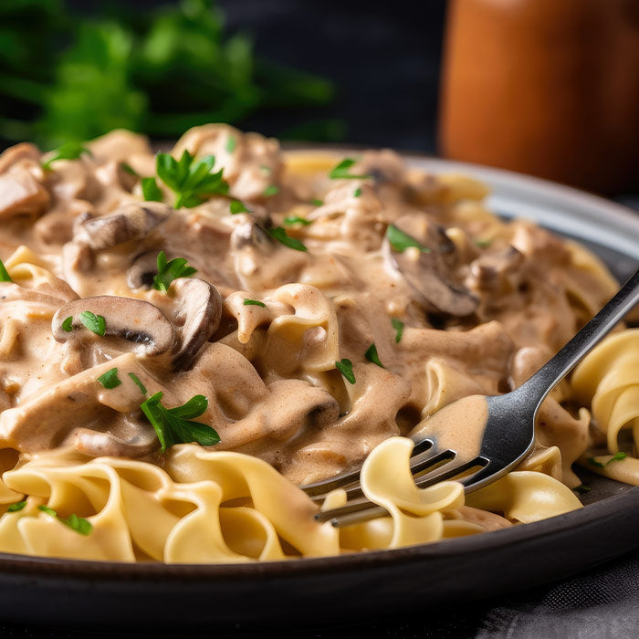 Beef Stroganoff